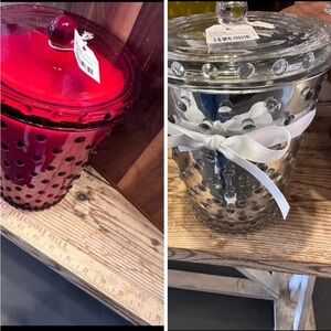 2 HUGE HALL 64 0z Reindeer and Cocoa Almond candles BOTH for 145